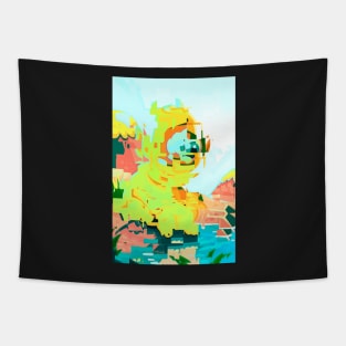 Abstract Monster Tapestry