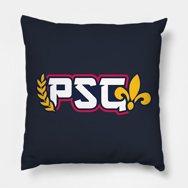 paris sg Pillow by lounesartdessin