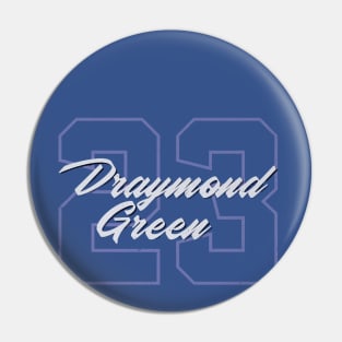 Draymond Green Golden State Number Script Pin