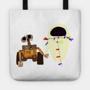 Wall-E and Eve Tote