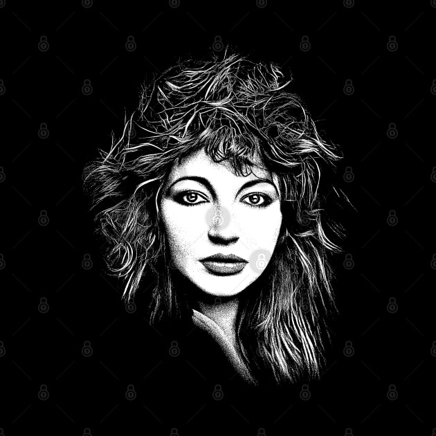 Kate Bush † Retro Fan Art Design by DankFutura