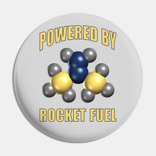 Powered By Rocket Fuel Pin