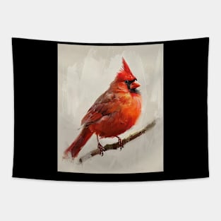 Cardinal Bird Graphic Collection Tapestry