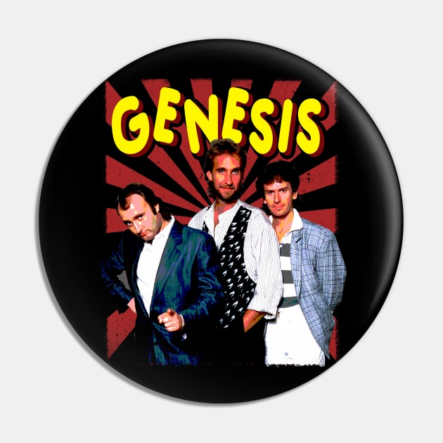 Turn It On Again Chic Genesis Band T-Shirts, Revive Your Wardrobe with Timeless Prog Fashion Pin by Church Green