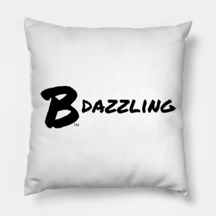 B Dazzling Pillow