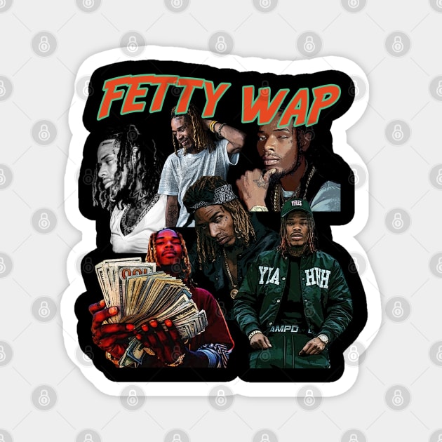 Fetty's Anthem Attire Channel the Vibe with Exclusive Singer Tees Magnet by Silly Picture