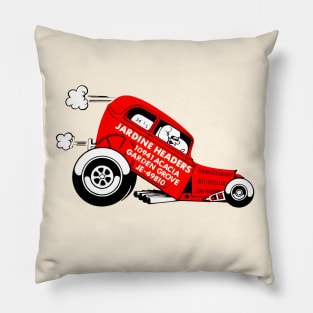 Jardine Headers Dragster Pillow