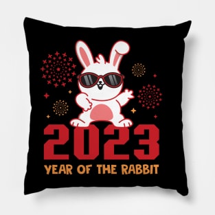 Year of the Rabbit 2023 Chinese New Year Pillow