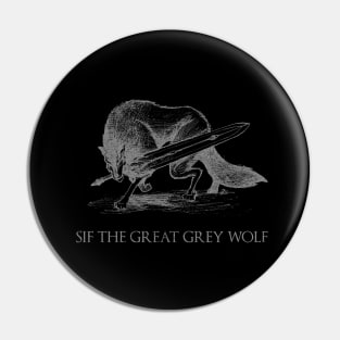 Sword The Great Gret Wolf Pin