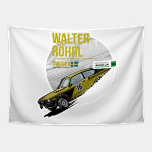 Walter Rohrl 1976 Sweden Tapestry