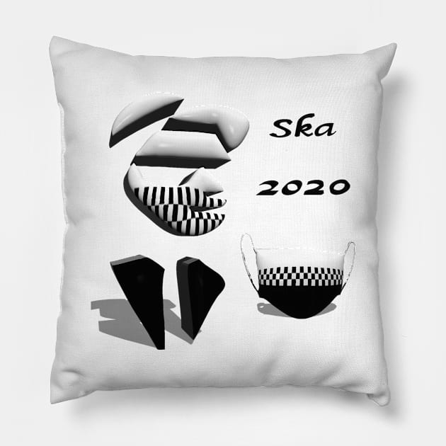 Ska 2020 Pillow by Grant's Pics