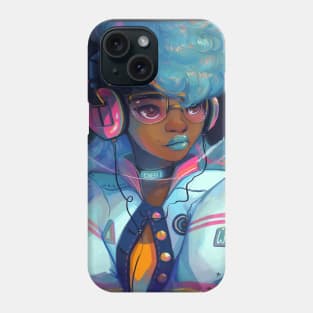 Space Letterman Phone Case