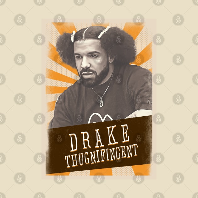 Vintage Aesthetic Drake Style Thugnifincent by SkulRose