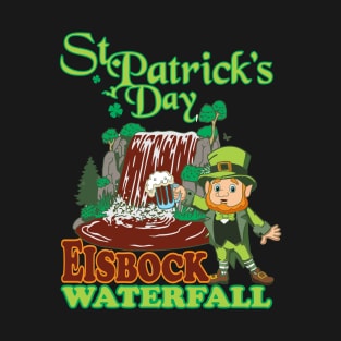 St Patricks Day Eisbock Waterfall T-Shirt