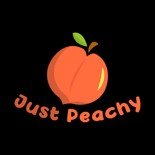 Just Peachy A Tumblr Quote For Good-Vibes Positive Saying by mangobanana