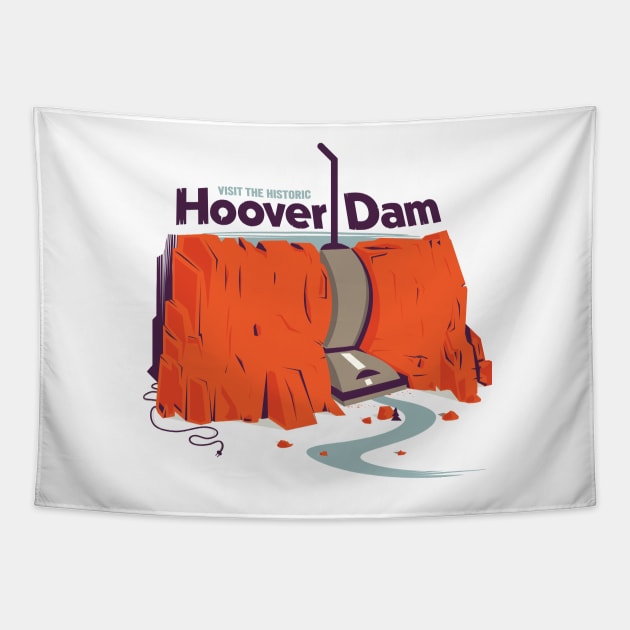 The Hoover Dam Tapestry by ryderdoty