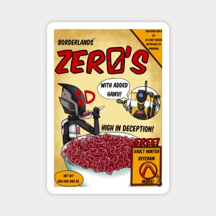 Borderlands Zer0's Cereal Magnet