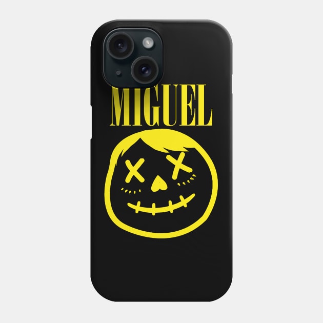 Miguel Smiley Phone Case by drewbacca