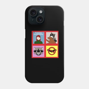 Rabies awareness Phone Case