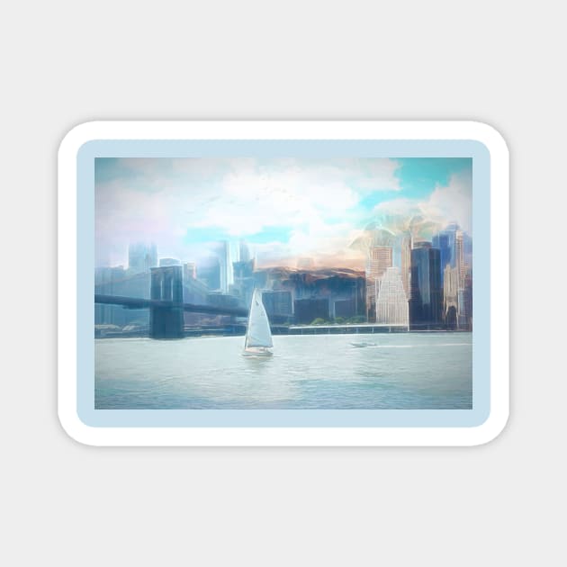 Skyline Magnet by jasminaseidl