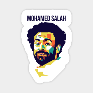 Mohamed Salah on WPAP Style 2 Magnet