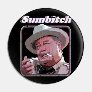 Smokey And The Bandit Sumbitch 70s Vintage Pin