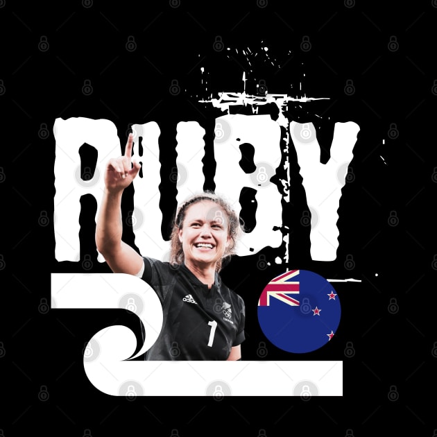 Ruby Tui, Kiwi Icon, New Zealand Rugby by Teessential