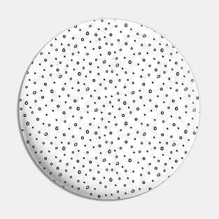 Random small black spots pattern Pin