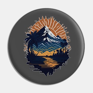 MOUNTAINS Pin