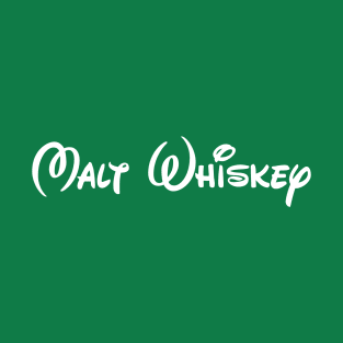 Malt Whiskey (white) T-Shirt