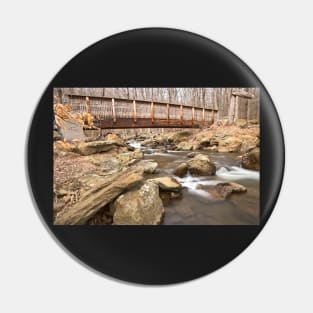 Cunningham Forest Bridge & Water Stream Pin