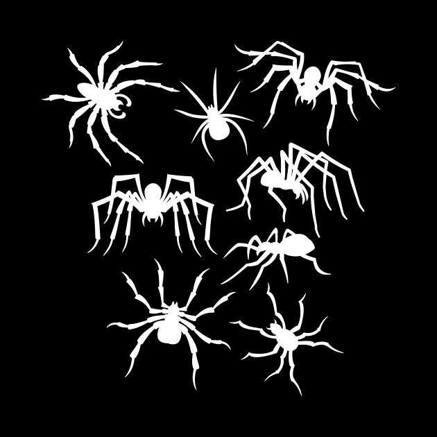 Spider Silhouettes by sifis