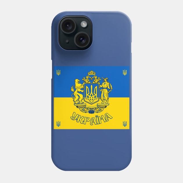 Ukrainian Coat of Arms Phone Case by Scar
