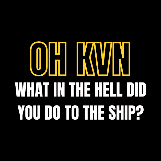 Oh K.V.N What in the hell did you do to the ship? Final Space design by TrendyEye