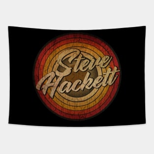 arjunthemaniac, circle retro faded Steve Hackett Tapestry