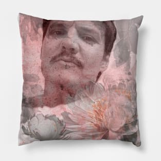 Pedro Pascal pink mist Pillow