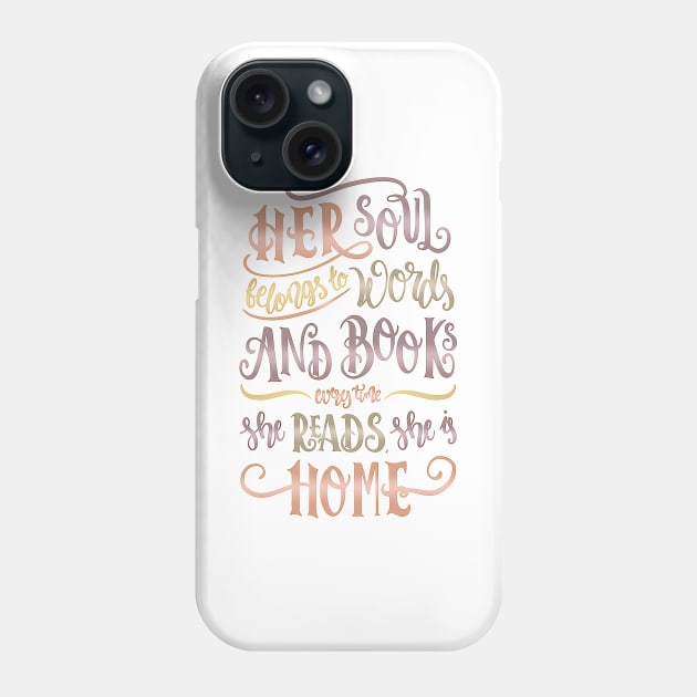 HER SOUL Phone Case by Catarinabookdesigns