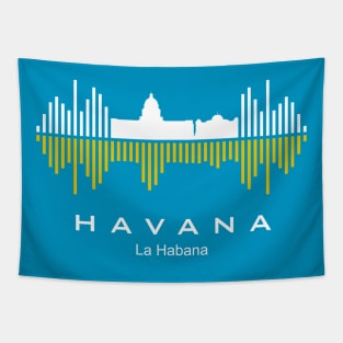 Havana Soundwave Tapestry