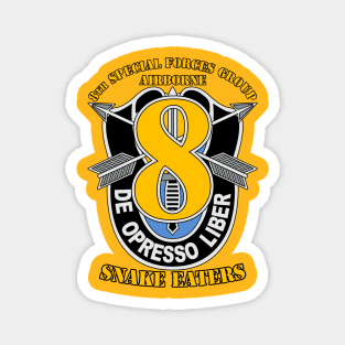 8th Special Forces Group Magnet