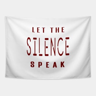 philosophical silence quote Tapestry