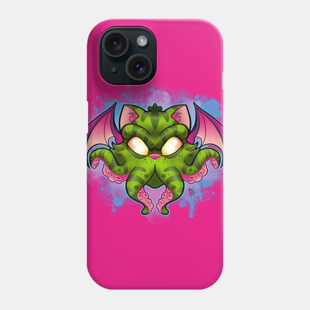 CaThulhu Phone Case by InkyMcStapleface