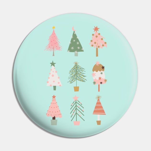 Oh Christmas Tree Pin by koredesign