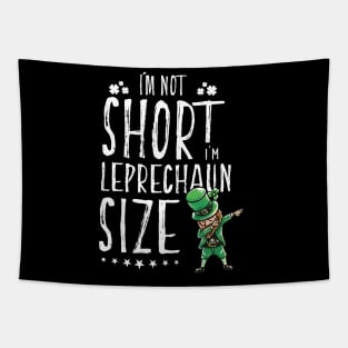 Funny Dabbing leprechaun shirt - perfect gift for St Patrick Tapestry