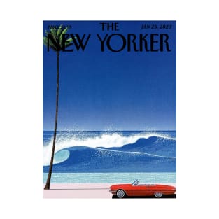 Red car by Hiroshi Nagai T-Shirt