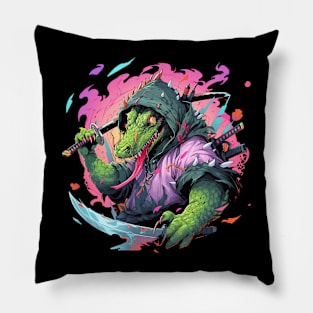 samurai croc Pillow