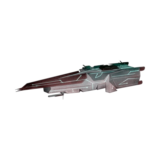 The Assault Frigate by SkyNeko