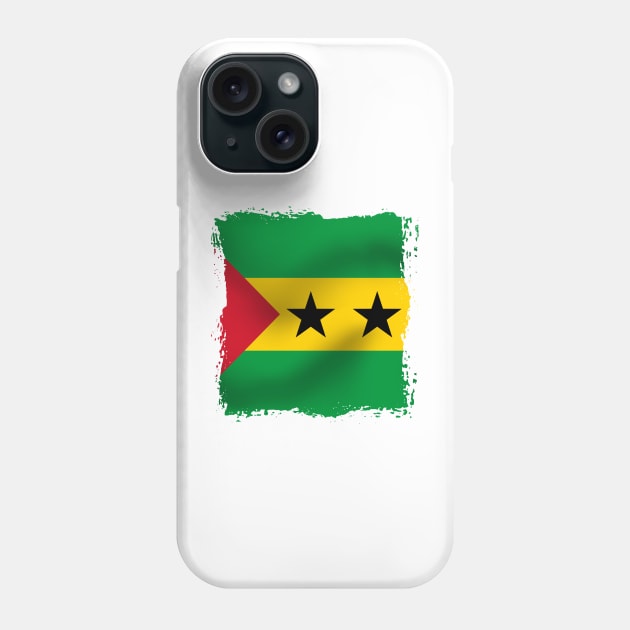 Sao Tome and principe artwork Phone Case by SASTRAVILA