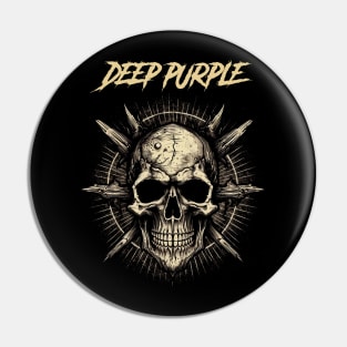 DEEP PURPLE MERCH VTG Pin