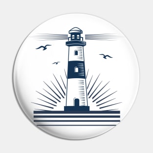 lighthouse by the sea Pin