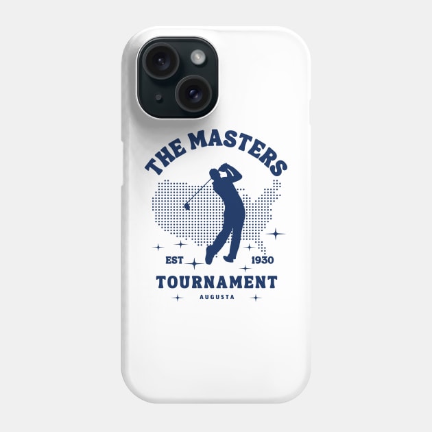 the masters tournament Celebrating Augusta National (Connects location with golfing greats) Phone Case by chems eddine